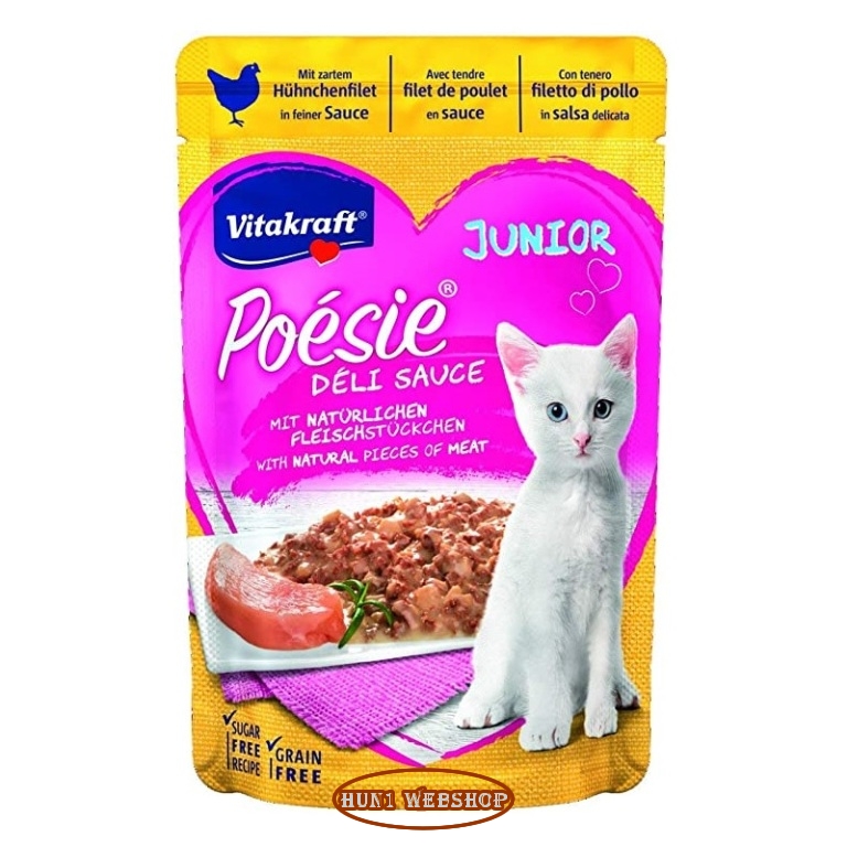 Vitakraft Poésie Delice Junior csirke 85 g