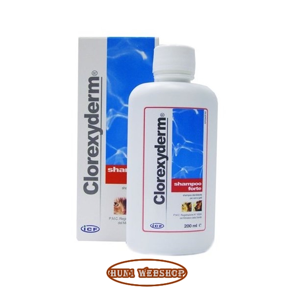 Clorexyderm Forte Sampon (200 ml)