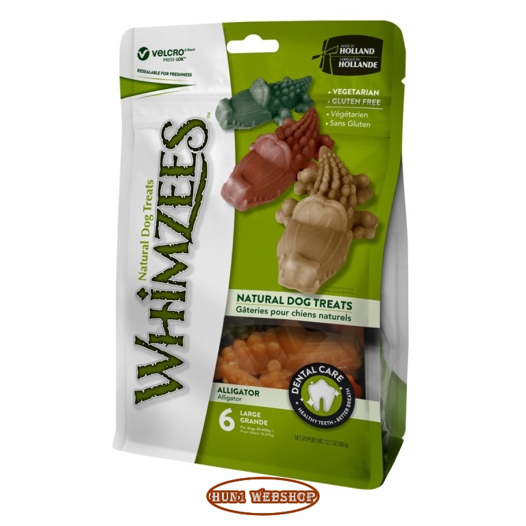 Whimzees Aligátor L (6 db)