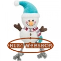 Trixie Xmas Plüss/kötél Hóember 41 cm