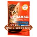 IAMS Delights Tengeri hal és Zöldbab szószban 85 g