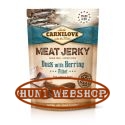 Carnilove Jerky Snack Duck with Herring Fillet – kacsa hering filével 100 g