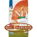 N&D PUMPKIN Dog Adult Mini Duck (kacsa, sütőtök és sárgadinnye) 2 kg