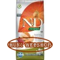N&D PUMPKIN Dog Adult Medium&Maxi Duck (kacsa, sütőtök és sárgadinnye) 12 kg