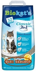 Biokat’s Classic Fresh 3in1 Cotton Blossom 10 l