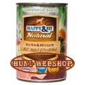 Happy&Fit Natural Huhn & Hirsch (csirke és szarvas) 400 g