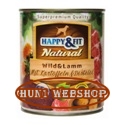 Happy&Fit Natural Wild & Lamm (vad és bárány) 800 g