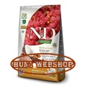 N&D QUINOA Dog Adult All Breeds Skin & Coat - fürj 2x7 kg