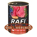 RAFI Grain Free Paté Marhával, Kék - és Vörösáfonyával 400 g