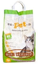 Repeta bentonit alapú natúr macskaalom 10 kg
